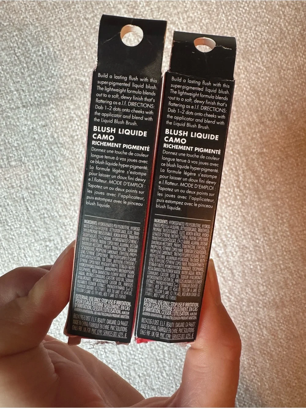 e.l.f. Camo Liquid Blush High-pigment Pack of 2 Pink New In Box